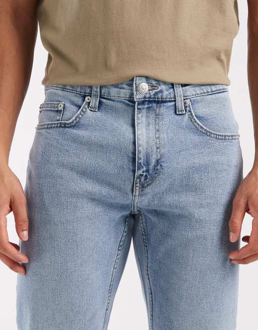 ONLY & SONS Weft regular fit jeans in bleached denim, 5 of 5