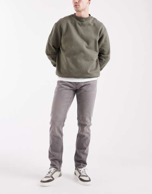 ONLY & SONS Weft regular fit jeans in dark grey