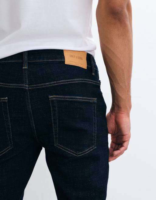 ONLY & SONS Weft regular fit jeans in dark wash, 2 of 5