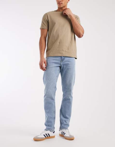 ONLY & SONS - Weft - Regular-fit jeans in gebleekt denim - view 1