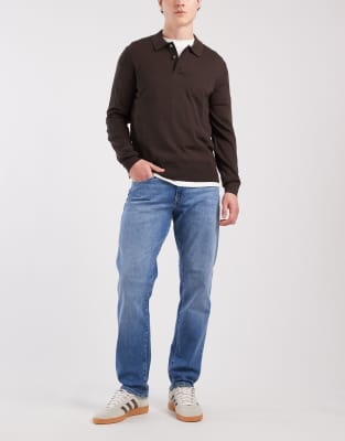 Only & Sons Weft Regular Fit Jeans In Blue