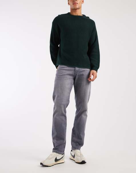 ONLY & SONS Weft regular fit jeans in washed light grey