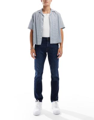Only & Sons Weft Regular Fit Stretch Jeans In Blue