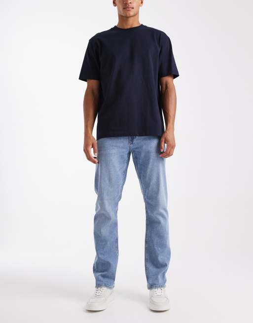 ONLY & SONS Weft slim fit jeans in light wash
