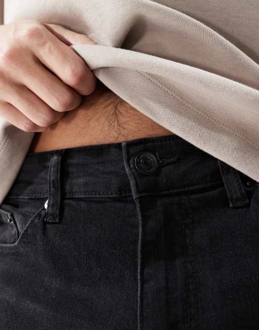 Only & Sons - Weft - Sorte jeans i almindelig pasform, 5 af 5