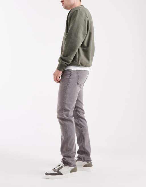 ONLY & SONS – Weft – Szare jeansy o regularnym kroju, 3 z 5
