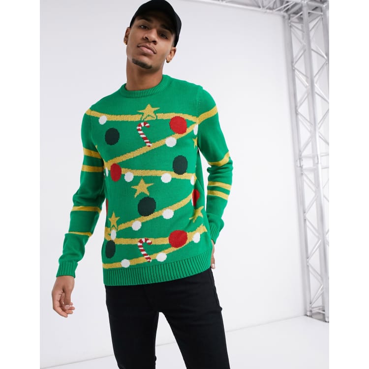 Immunität Panik friedlich pullover mit tannenbaum Herr Wolke Portugiesisch
