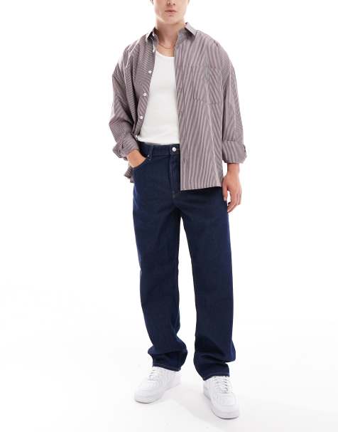 ONLY & SONS – Weite Jeans in Indigoblau - view 1