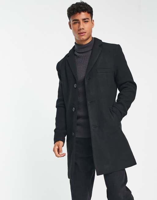 Asos only and sons deals overcoat