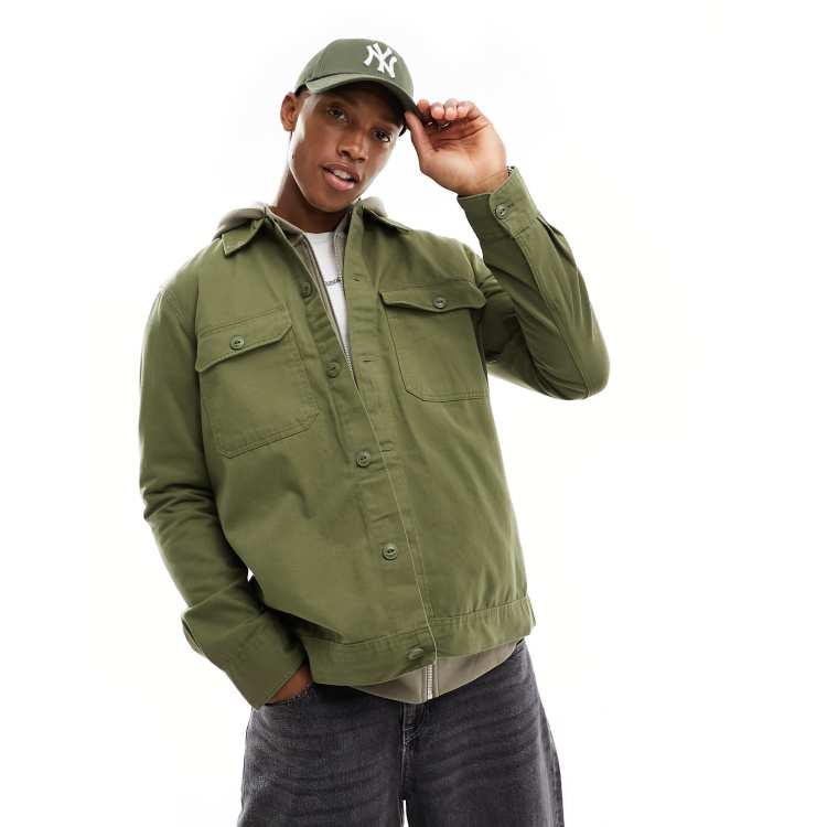 ONLY & SONS Onslev Canvas Overshirt 0359, Pink., M