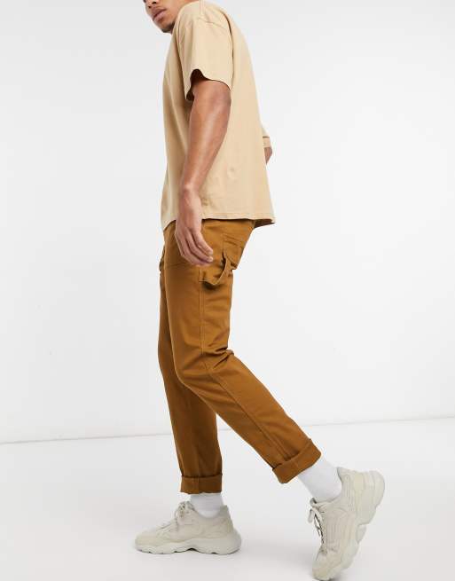 Tan casual hot sale pants