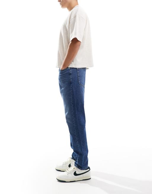 ONLY & SONS - Yoke - Jeans affusolati lavaggio blu medio, 3 di 5