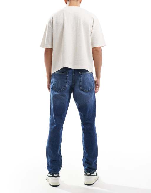 ONLY & SONS – Yoke – Niebieskie jeansy zwężane, 2 z 5