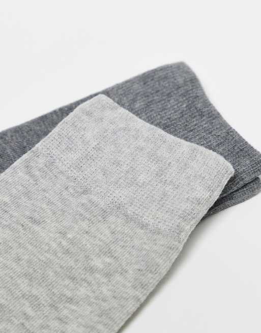 Only & Sons – Zestaw 3 par skarpetek w kolorach czarnym i szarym, 2 z 3