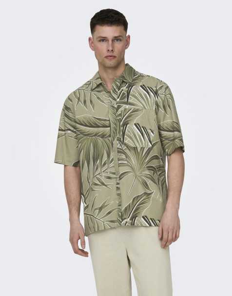 ONLY & SONS Shirt in green