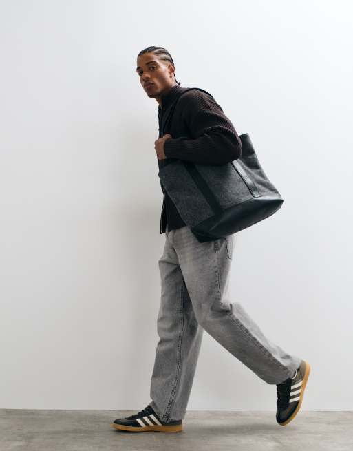 ONLY & SONS zip through high neck cardigan in brown, 5 of 5