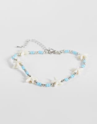 Only Starfish Anklet In Pink