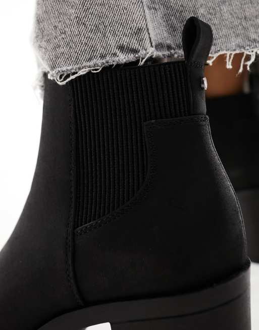 Only – Stiefel aus schwarzem Kunstleder mit Absatz , 2 von 4