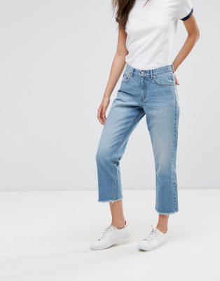 asos cropped jeans