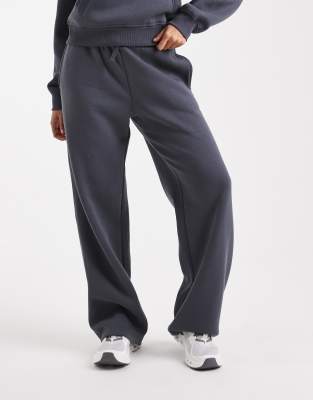 Only Straight Leg Jersey Joggers Co-ord In Blue