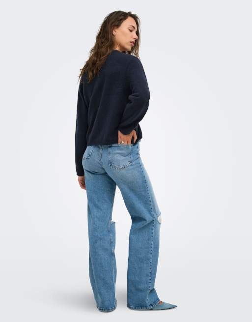 ONLY Strickjacke in Nachtblau, 2 von 7