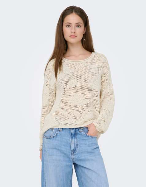 ONLY – Strickpullover in Ecru - view 1