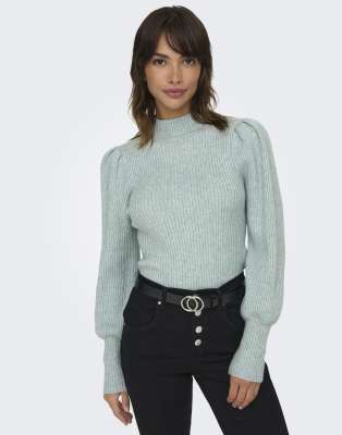 ONLY - Strickpullover in Nebelgrau