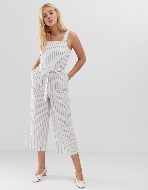 Only hot sale striped jumpsuit