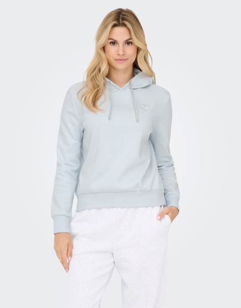 ONLY - Sudadera azul noche con capucha - view 1