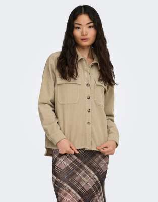 ONLY - Surchemise - Houmous-Neutral