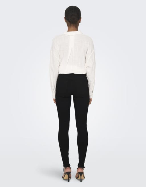 ONLY – Svarta skinny jeans, 5 av 5