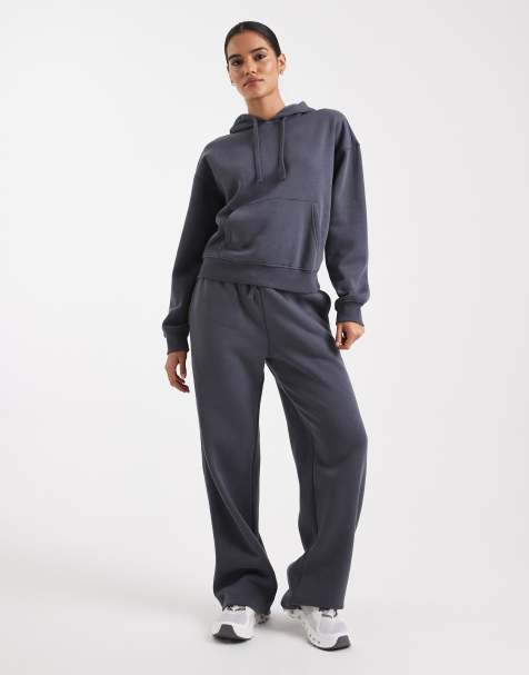 ONLY sweat co-ord in ombre blue - view 1