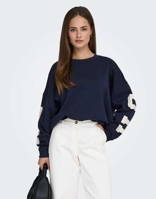 ONLY - Sweatshirt i 'surf the web', 2 af 4