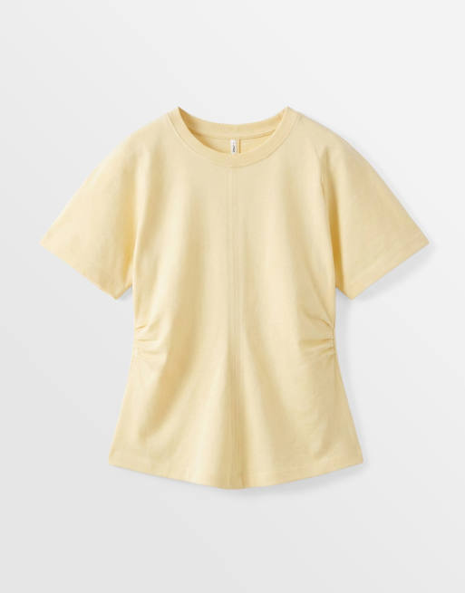 ONLY - T-shirt à taille cintrée - Babeurre, 5 de 8