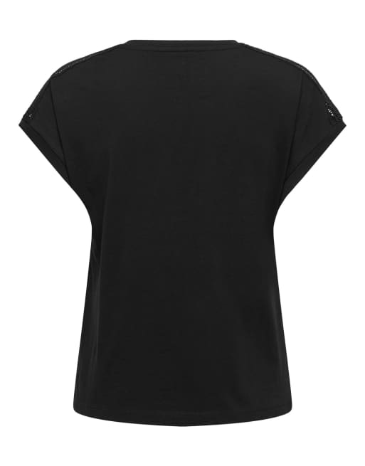 ONLY T-Shirt in Schwarz, 7 von 7