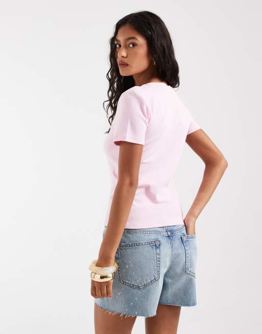 ONLY - T-shirt - Rose clair, 4 de 4