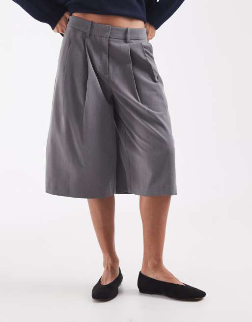 ONLY tailored bermuda short in mid grey, 3 of 5