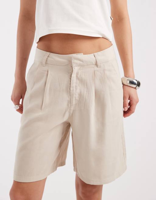 ONLY tailored bermuda shorts in stone, 3 of 5