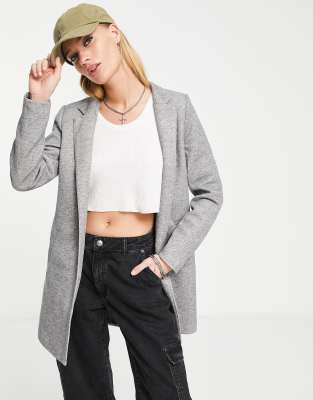 Only Tailored Blazer In Grey