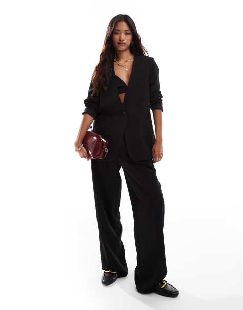 ONLY tailored co-ord in black - view 1