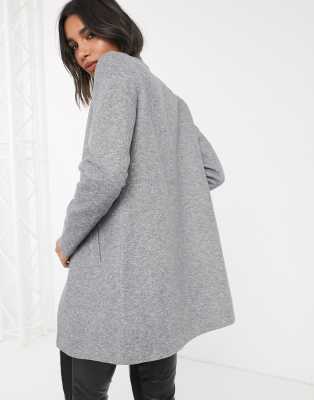 tailored grey coat