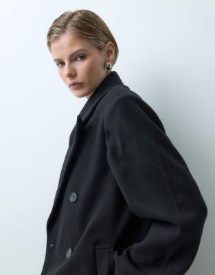 Only Tailored Maxi Coat In Multi