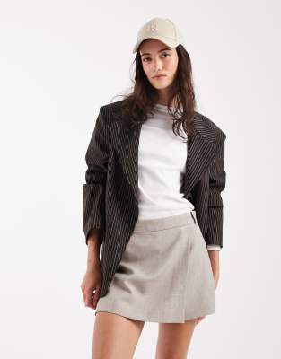 Only Tailored Skort In Gray
