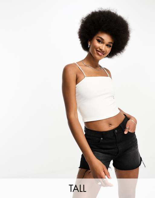 Crop Tops, Cropped & Short Tops, White & Black Crop Tops