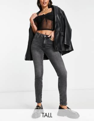 Emily - Jean droit - Gris délavé W26 L36