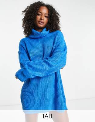 blue turtle neck jumper womens