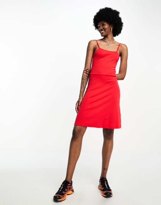 Red sales cami sundress