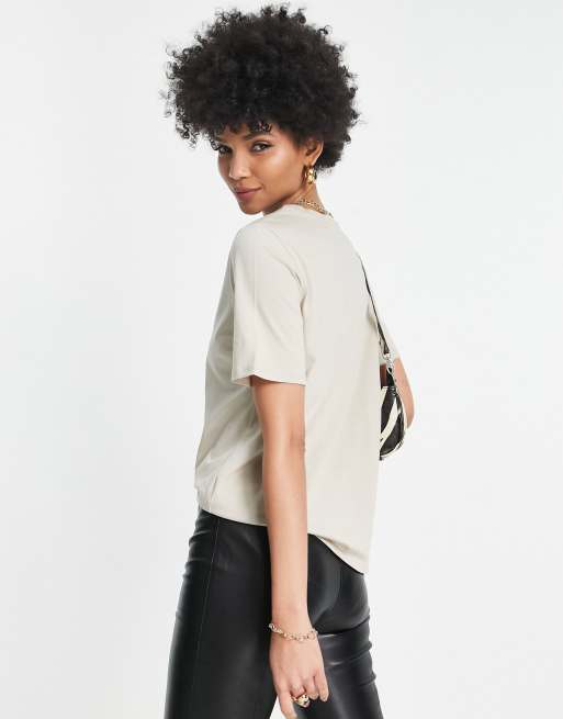 Only Tall - Exclusives - T-shirt met ronde hals in grijs, 2 van 4