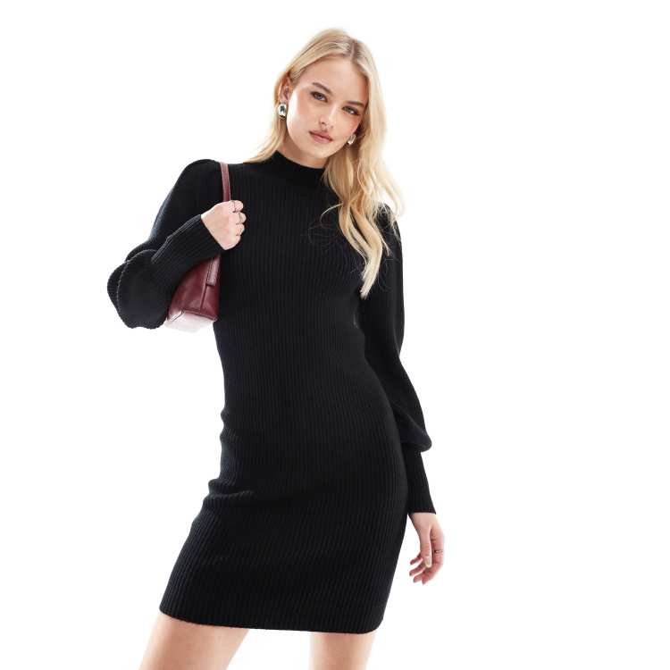 Knitted Dresses Calvin Klein Roll Neck Sweater Dress Brave Soul Juliet High  Neck Knitted Sweater Dress