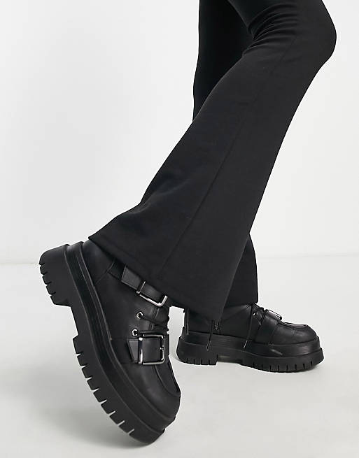 Only Tall high rise flared pants in black | ASOS